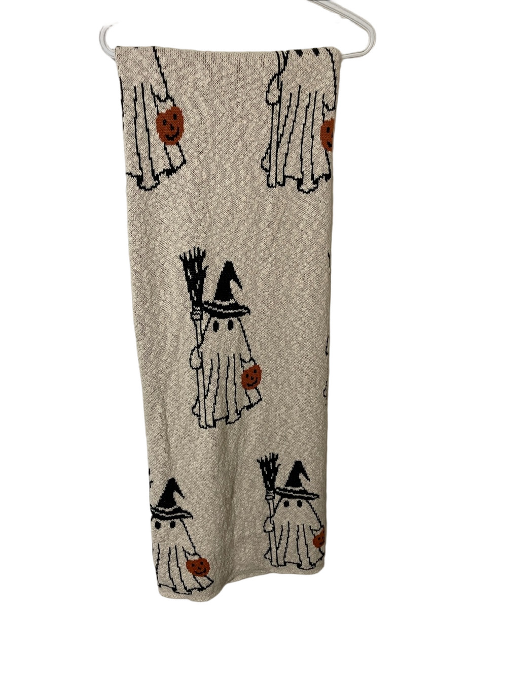 Nwots Goblin & Ghoul Halloween Throw Blanket